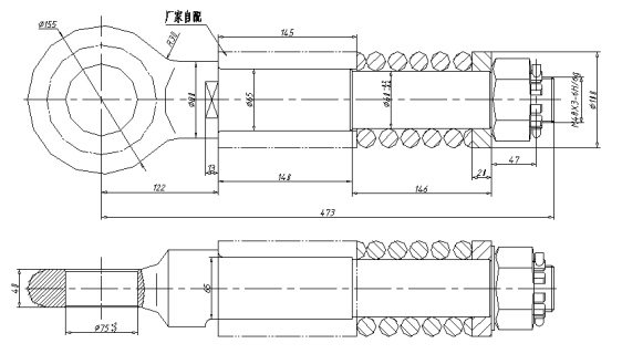 道路車(chē)輛牽引桿連接器